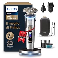 Philips Shaver i9000 Prestige Ultra, rasoio elettrico Wet & Dry