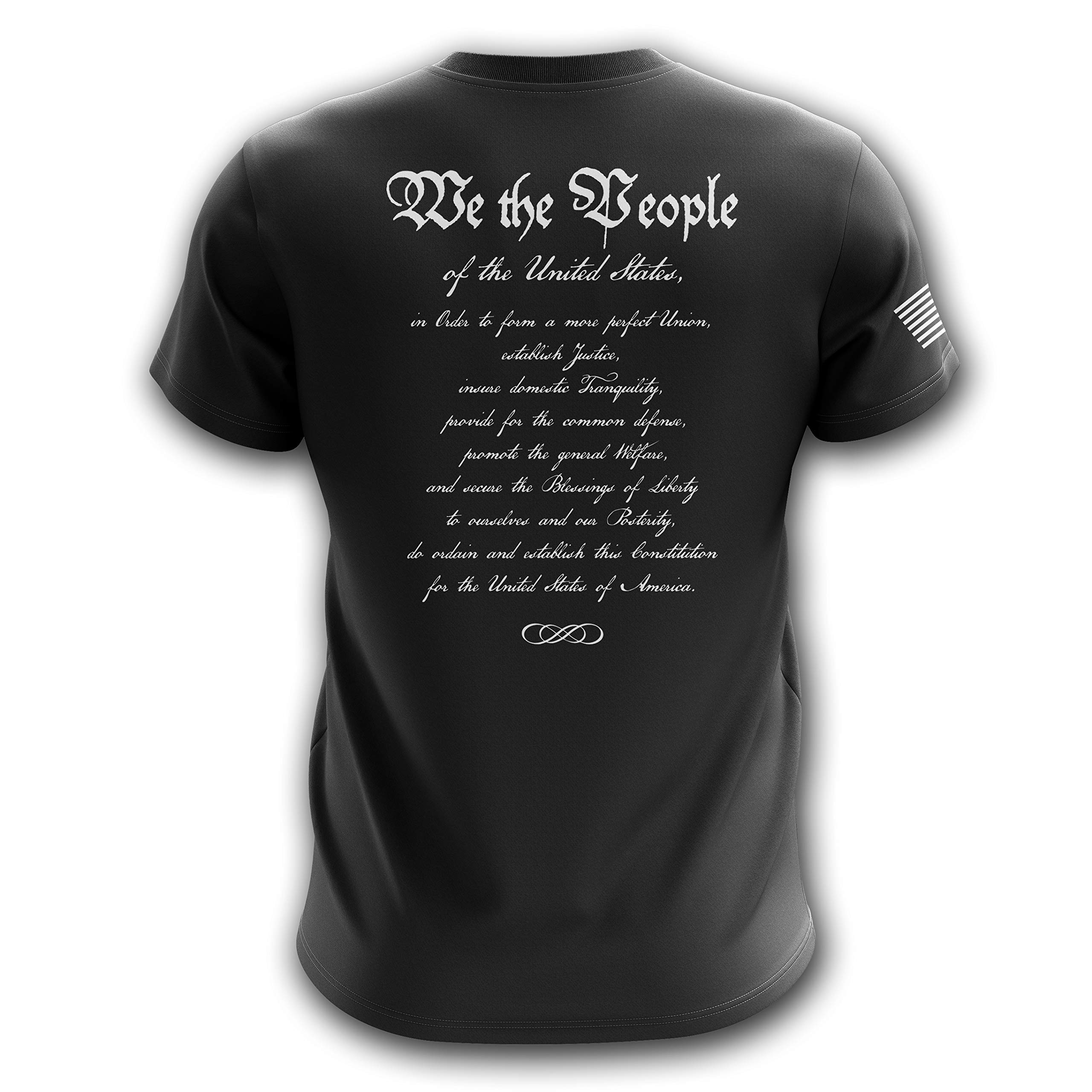 Patriotic American Flag Men’s T-Shirt, Heavyweight Classic Fit Short Sleeve Shirt - Heavyweight Classic Fit Tees