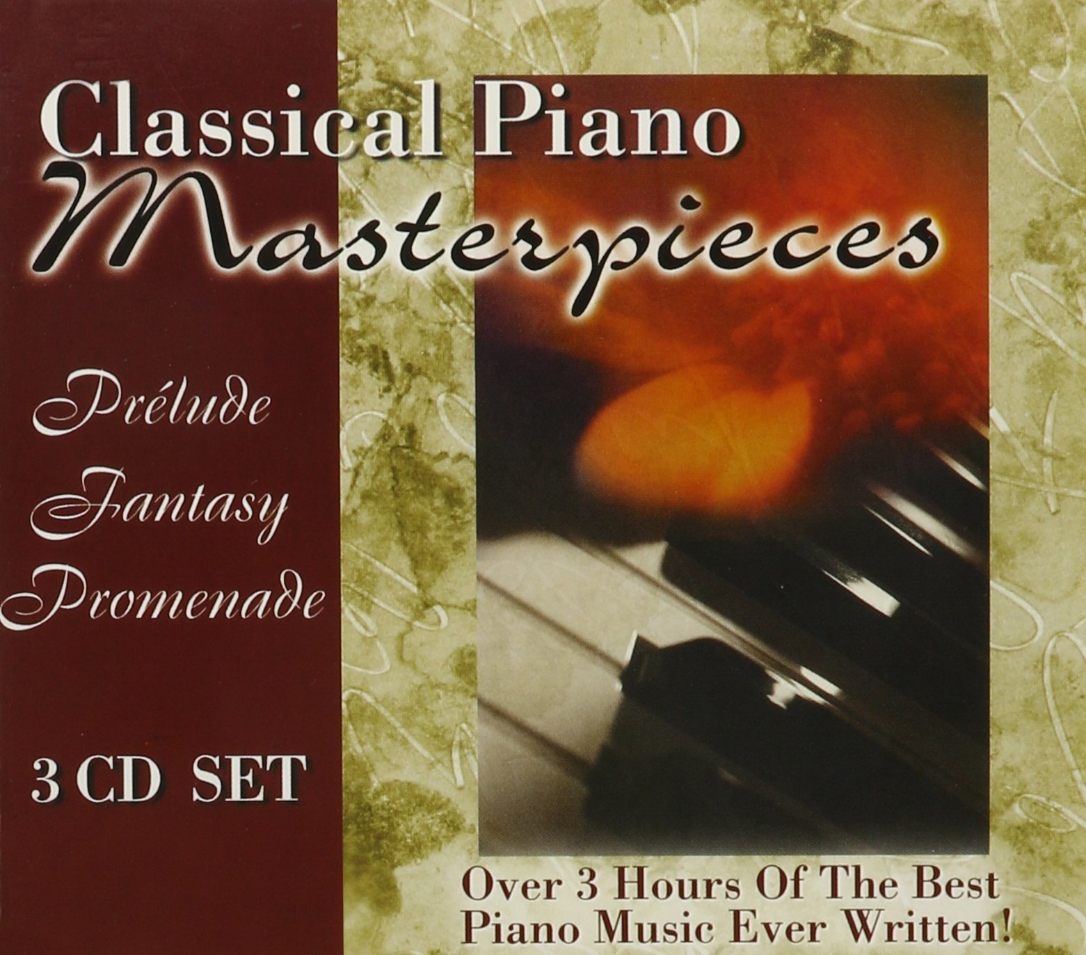 Classical Piano Masterpieces/ Various [Audio CD] Classical Piano Masterpieces/ Various