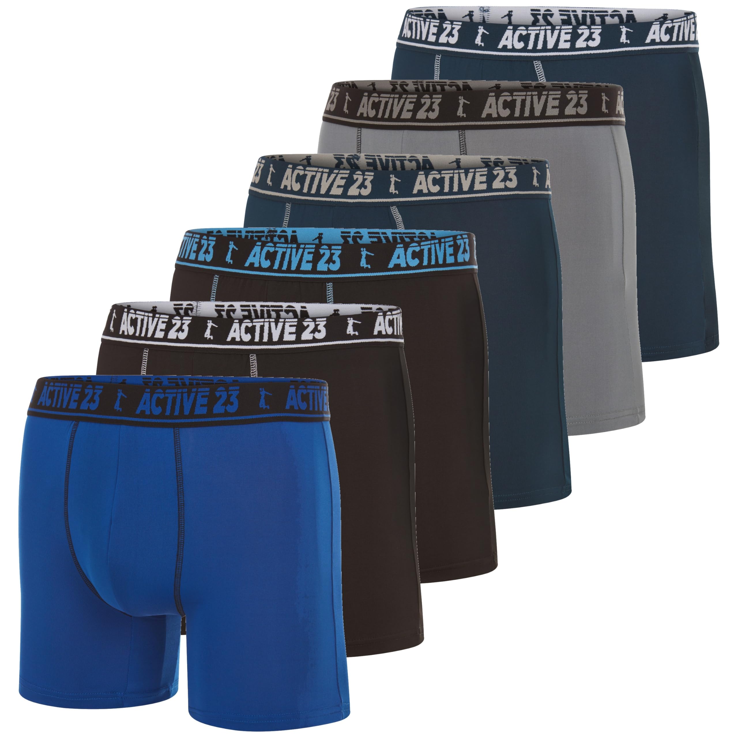 Dry Fit Performance Boxer Briefs 6 Pack