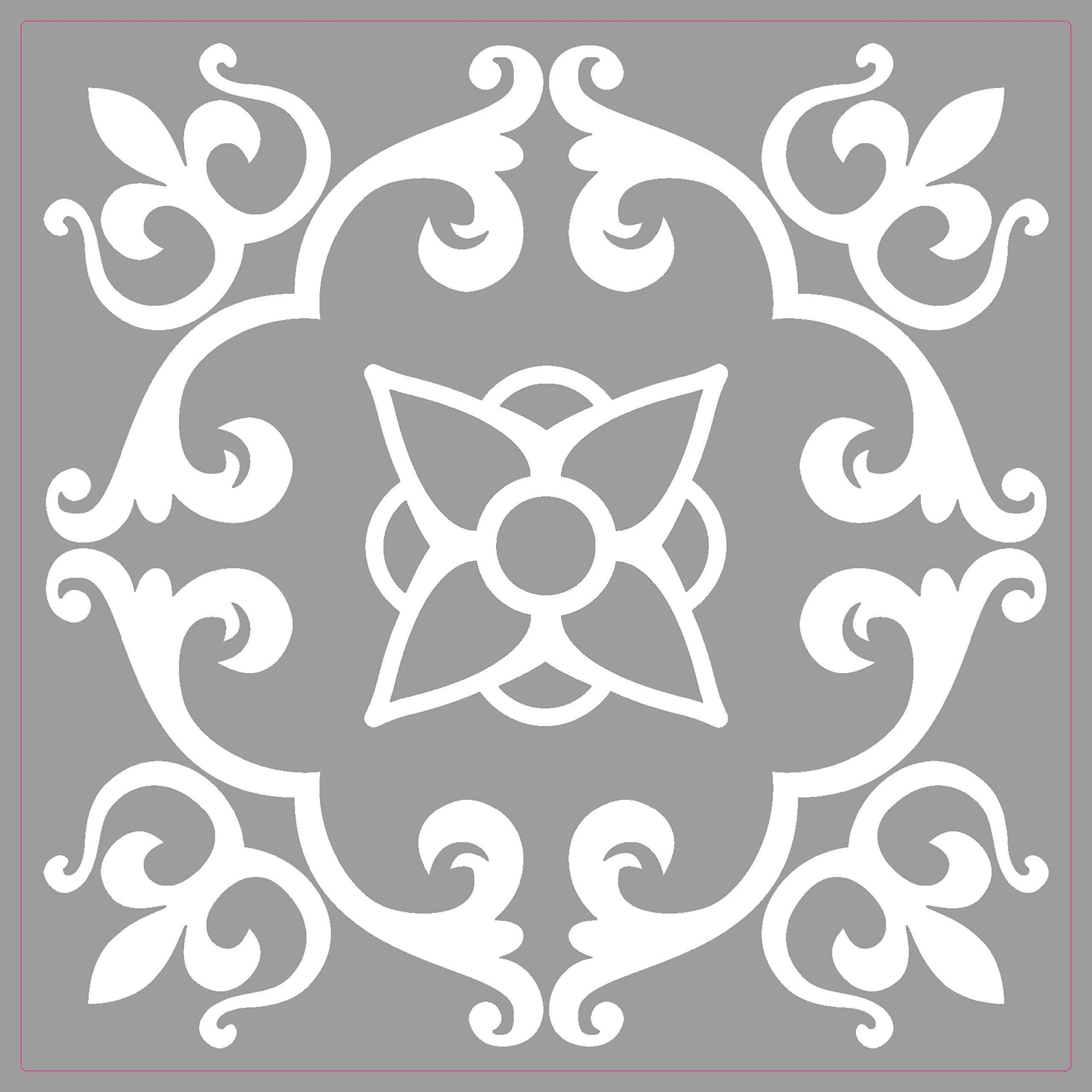 Adesivi per piastrelle marocchine con mosaico grigio misto - Italia