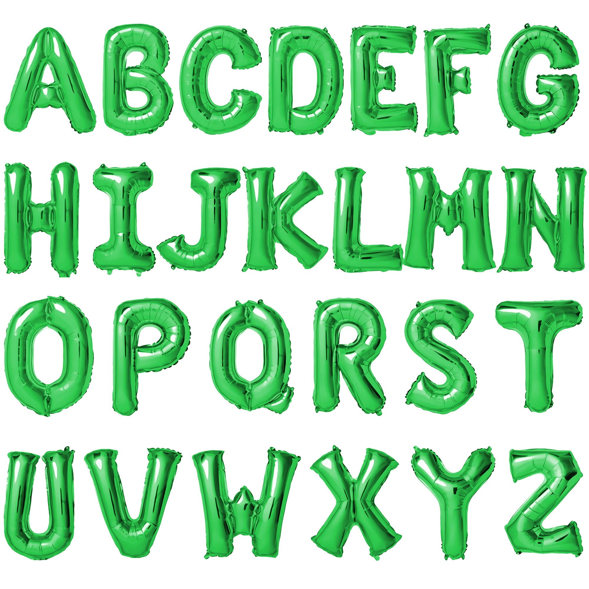 LIOZEOKUN Balloon Letters 16 Inch Mylar Foil Alphabet Balloons A-Z | Custom Phrase Name letter Balloons 26Pcs For Birthday Party Anniversary,