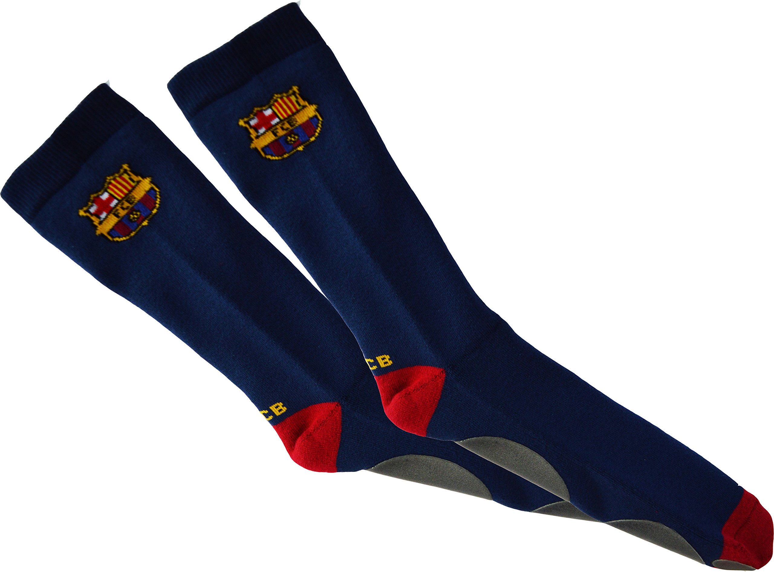 Chaussettes antidérapantes BARCA - Collection officielle FC BARCELONE - Taille enfant garçon