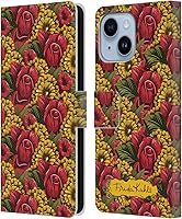 Vista 195 de Head Case Designs Frida Kahlo Blooms - Funda de piel con licencia oficial de Frida Kahlo Blooms para Apple iPhone 7 Plus/iPhone 8 Plus
