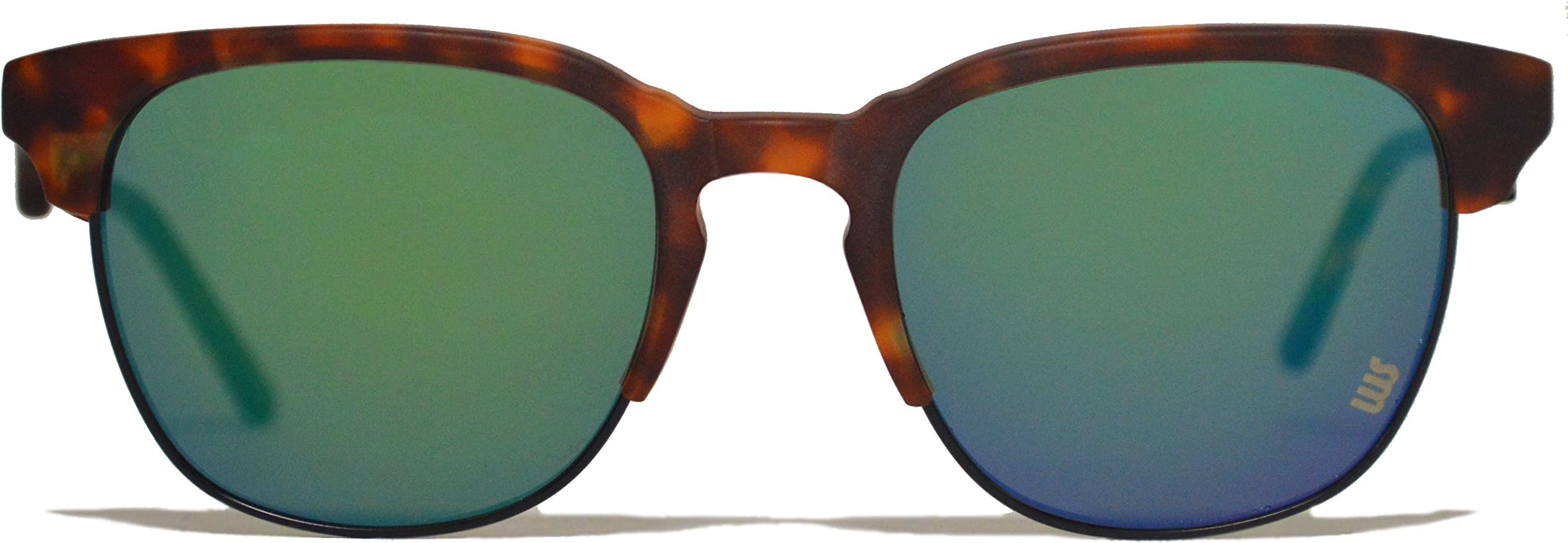 Sunglasses by Wild Soul: Zeiss Lens, Foldable Case, UV Protection (Tort Bat)