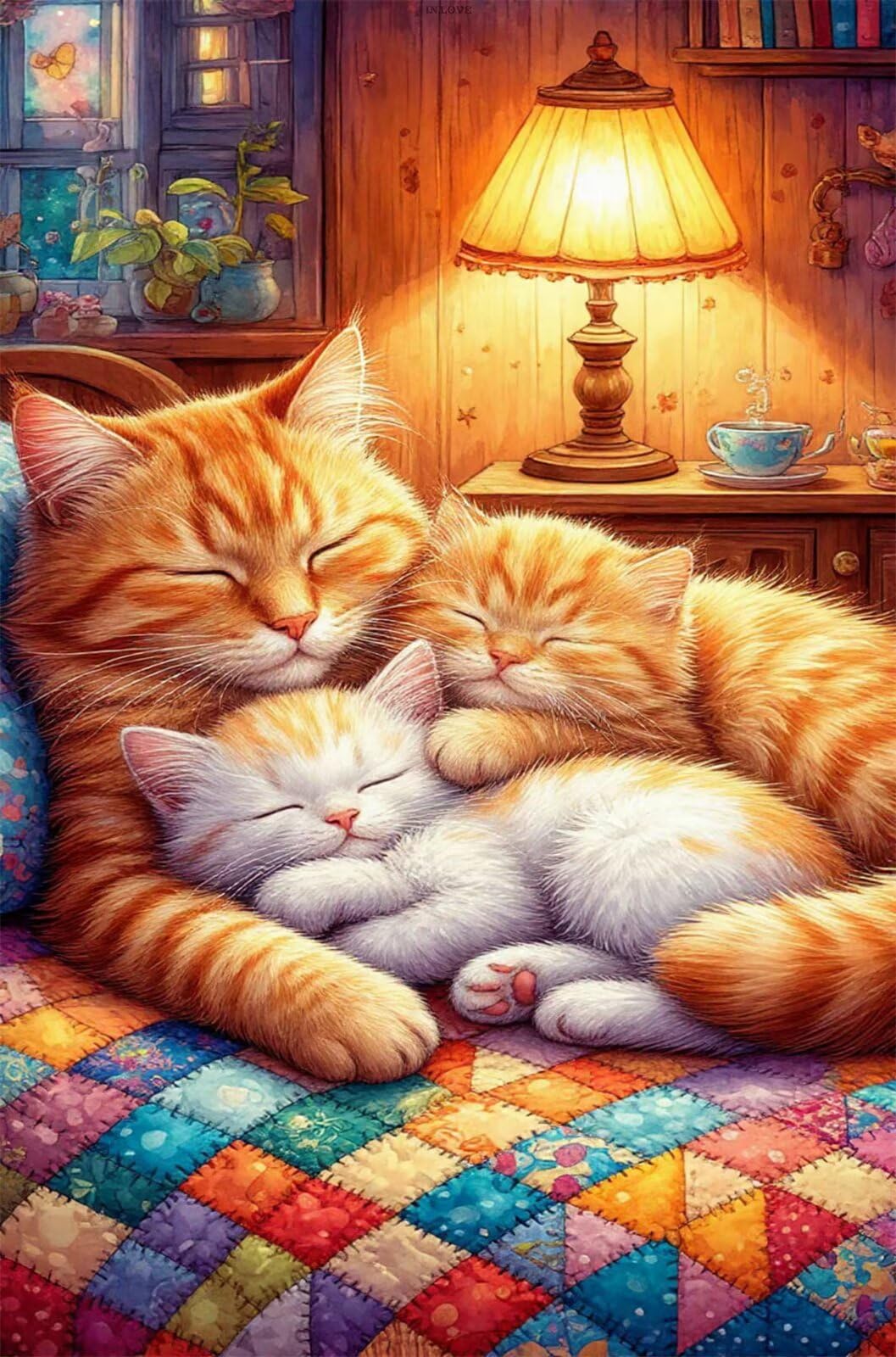 Puzzle 1500 sztuk zwierząt kot, puzzle niemożliwe, łamigłówki, łamigłówki, gry logiczne dla całej rodziny, puzzle dla dorosłych 1500 sztuk 87 x 57 cm