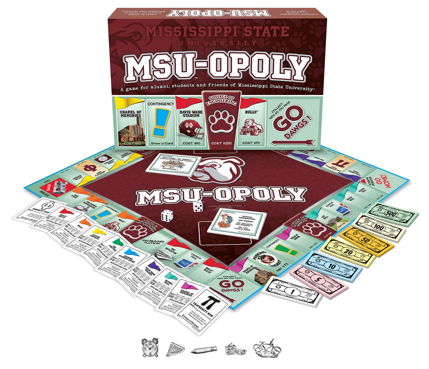 Late for the Sky Mississippi State University Board Game for 2-6 Players Aged 12+