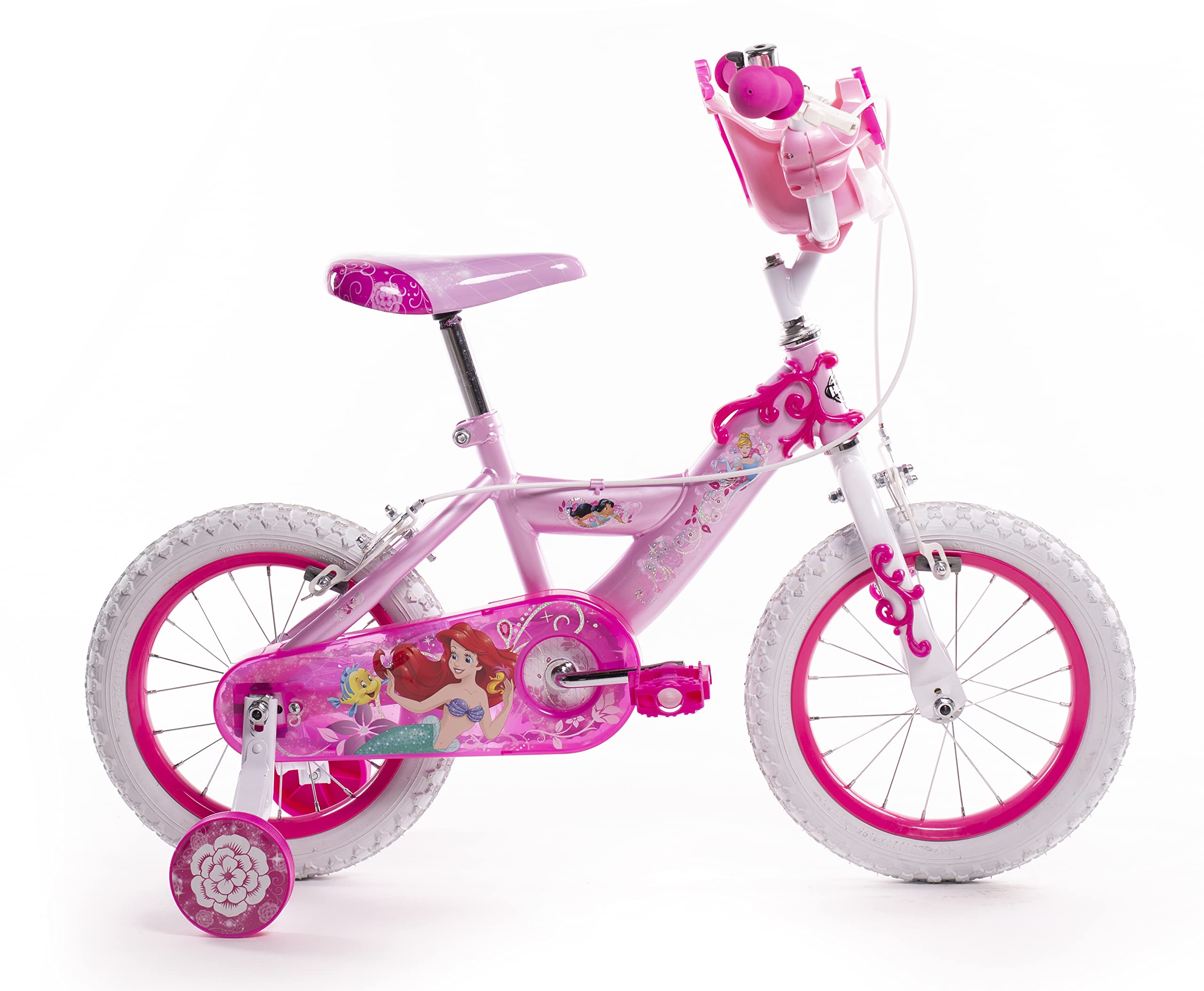 Huffy 14 Pouces, Disney Princess Luxury Unisexe-Baby, Rose