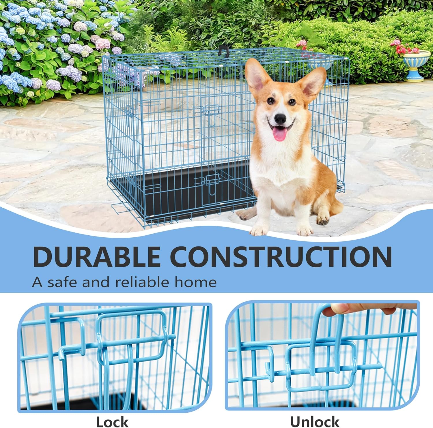 Ultimate Review: FDW 30-Inch Dog Crate - The Ideal Kennel for Your Medium Pup!