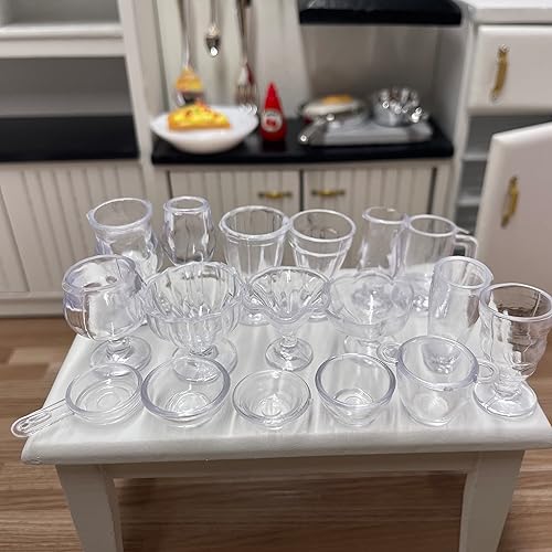 Miniatura 7 de 200 piezas de bebidas de comida en miniatura para casa de muñecas, mini juguetes, casa de muñecas, juego de cocina, resina mixta, accesorios para