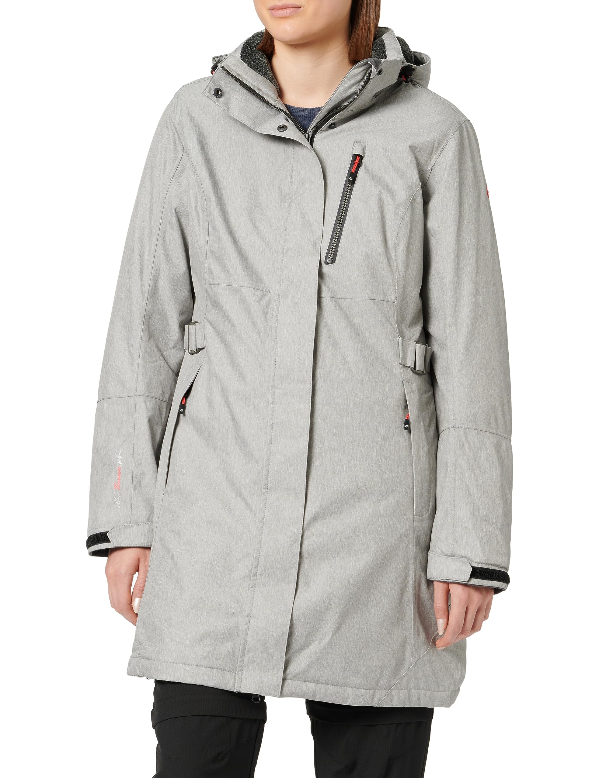 Killtec Damen Alisi Winterparka Mit Abzippbarer Kapuze