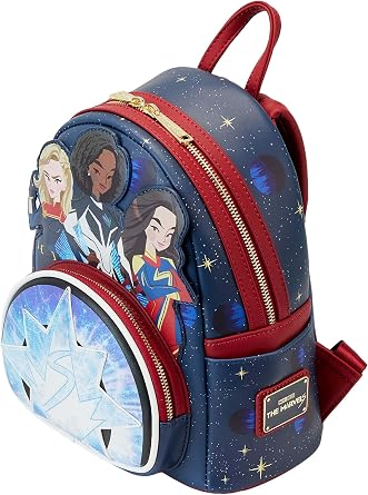 Marvel The Marvels Group Mini Backpack - Captain Marvel, Miss Marvel, Photon