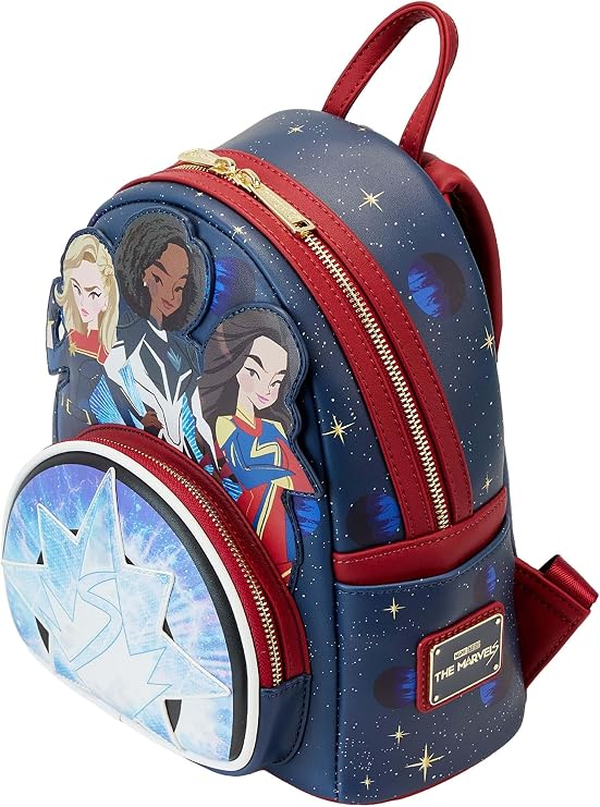 Marvel The Marvels Group Mini Backpack - Captain Marvel, Miss Marvel, Photon