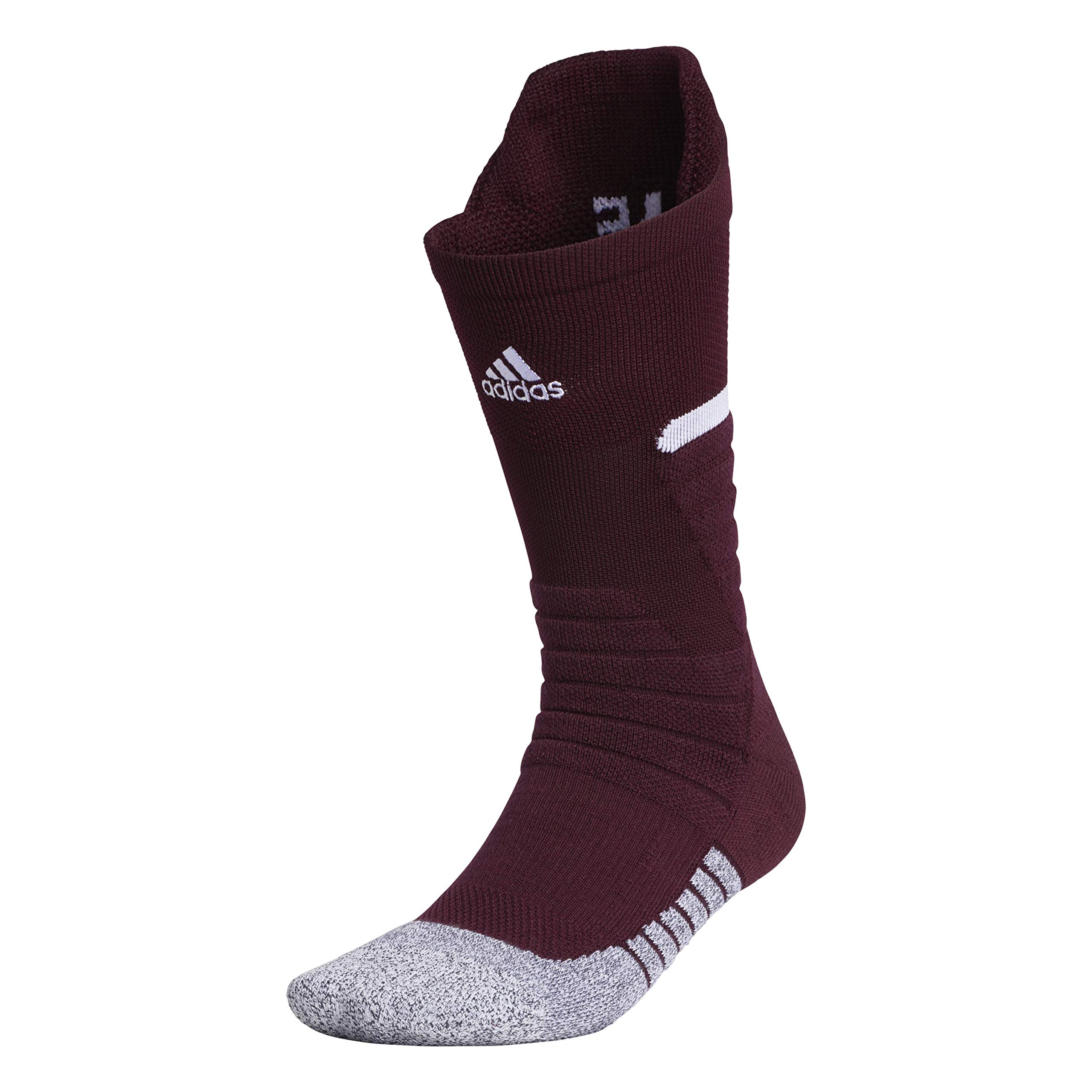 Adidas Unisex-Adult adizero Football Socks (1 pair) cushioned crew for men women team sports