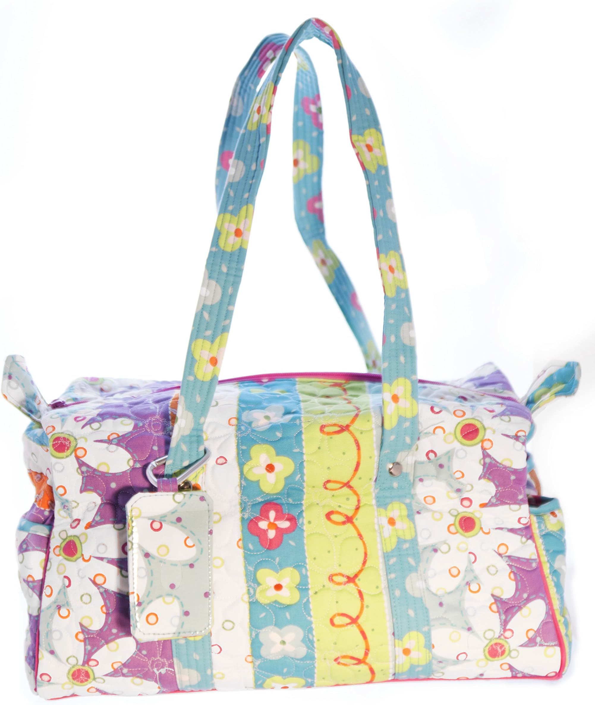 Donna Sharp Small Duffle Quilted Handbag (POSY)