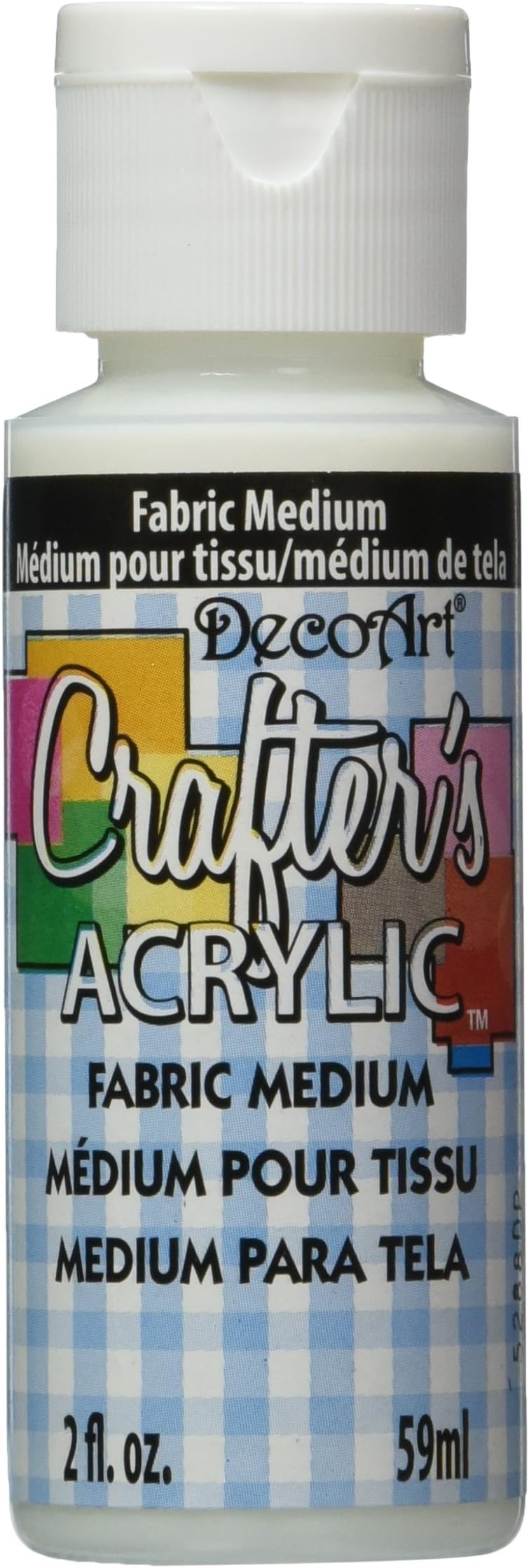 DecoArt Acrylic Paint, Fabric Medium, 59ml