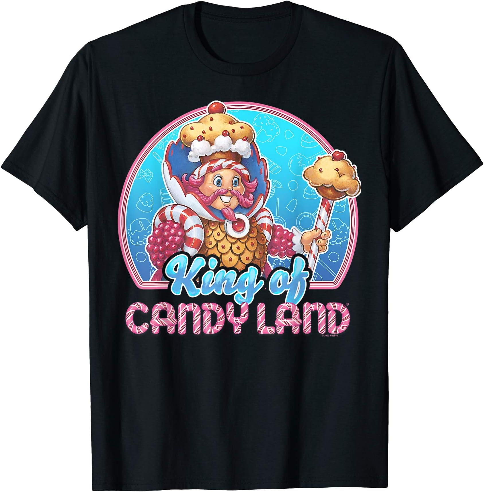 Candy Land King Of Candy Land Portrait T-ShirtOEKO-TEX STANDARD 100