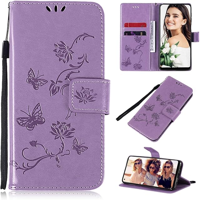 Huawei P30 Pro Case, Huawei P30 Pro phone Case for Women Men Card Slots Magnetic Closure Kickstand Full Protection Premium Leather Flip Wallet Phone Case Cover
