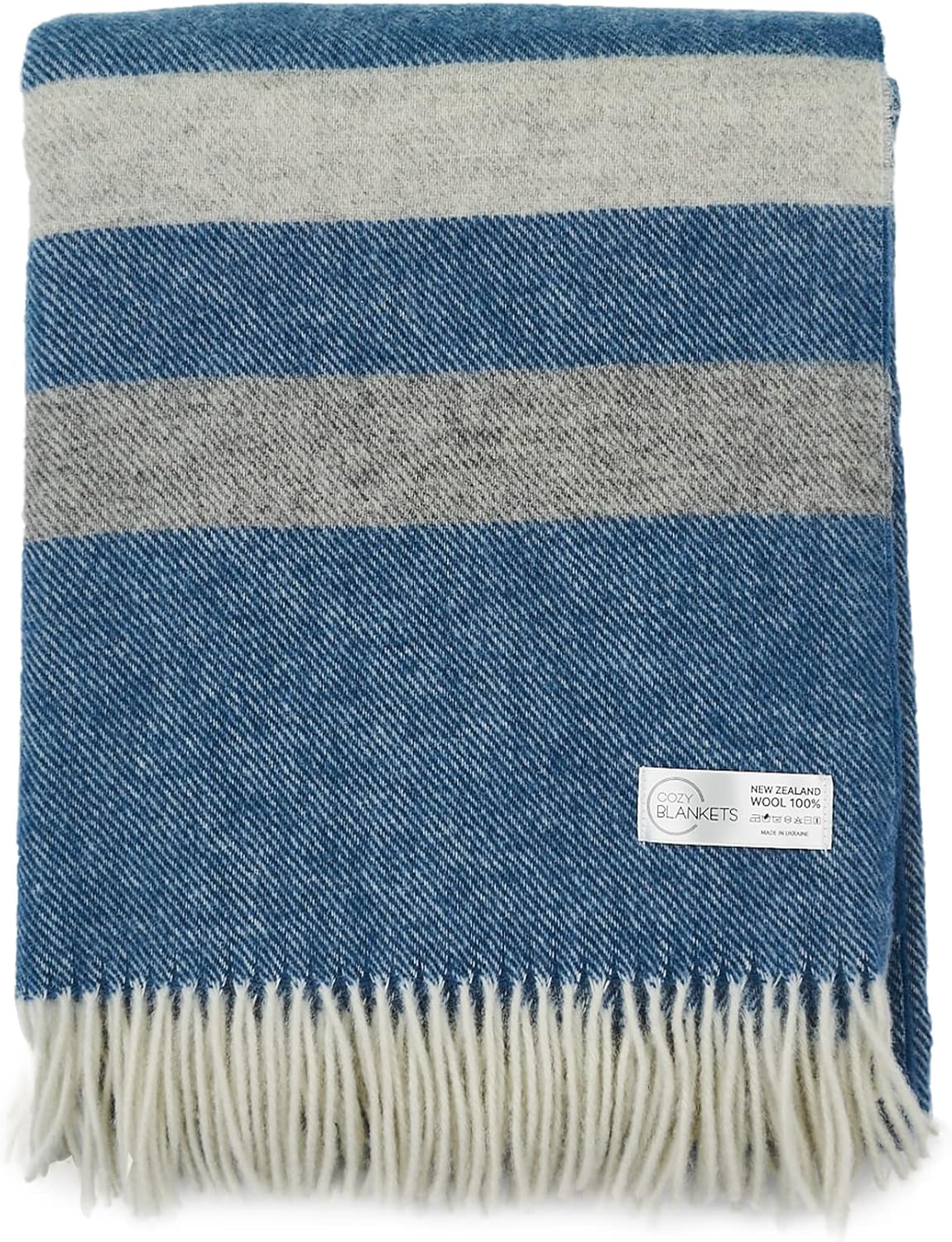 Cozy Blankets New Zealand Virgin Wool Throw Blanket
