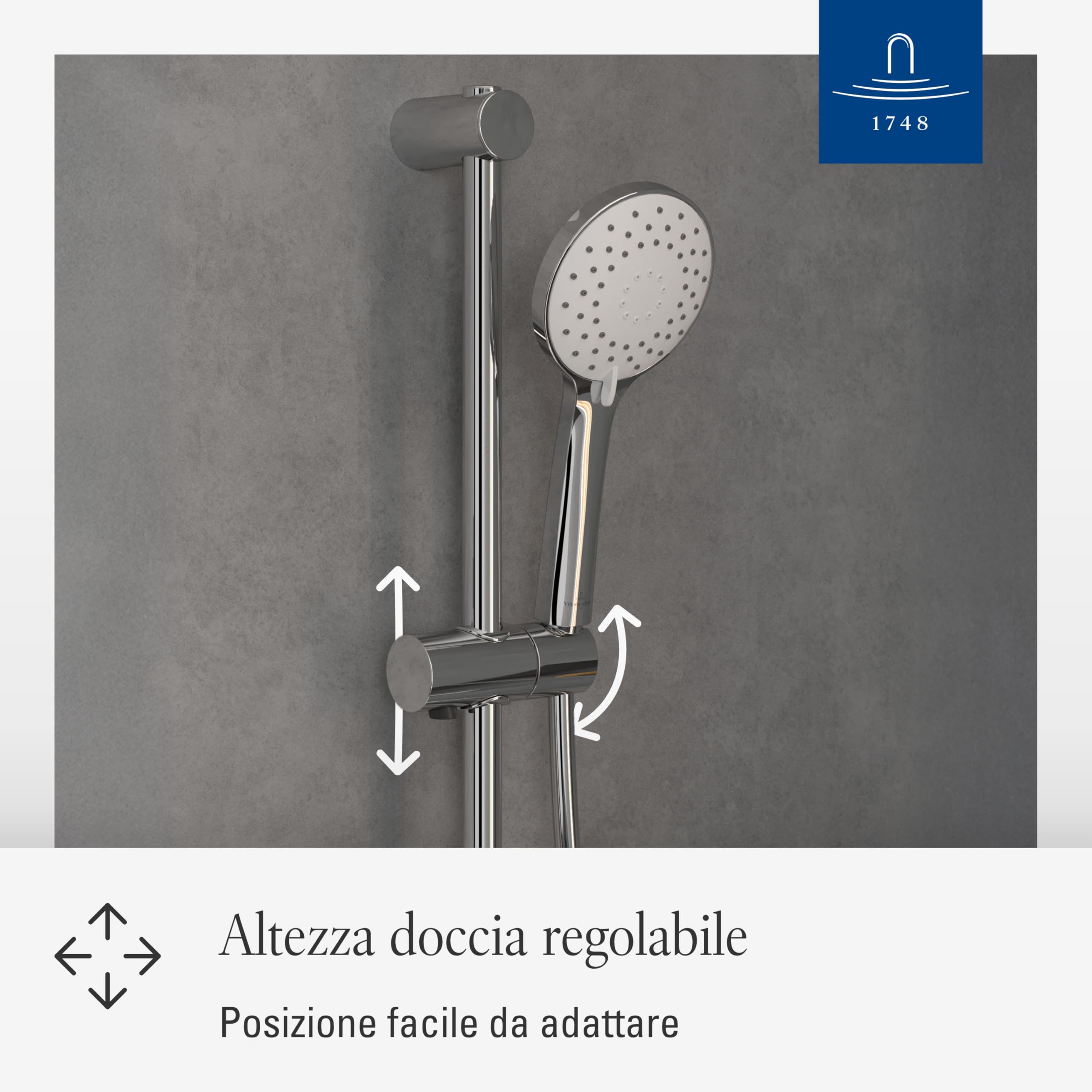 Villeroy & Boch Universal Showers Set doccia – Cromo