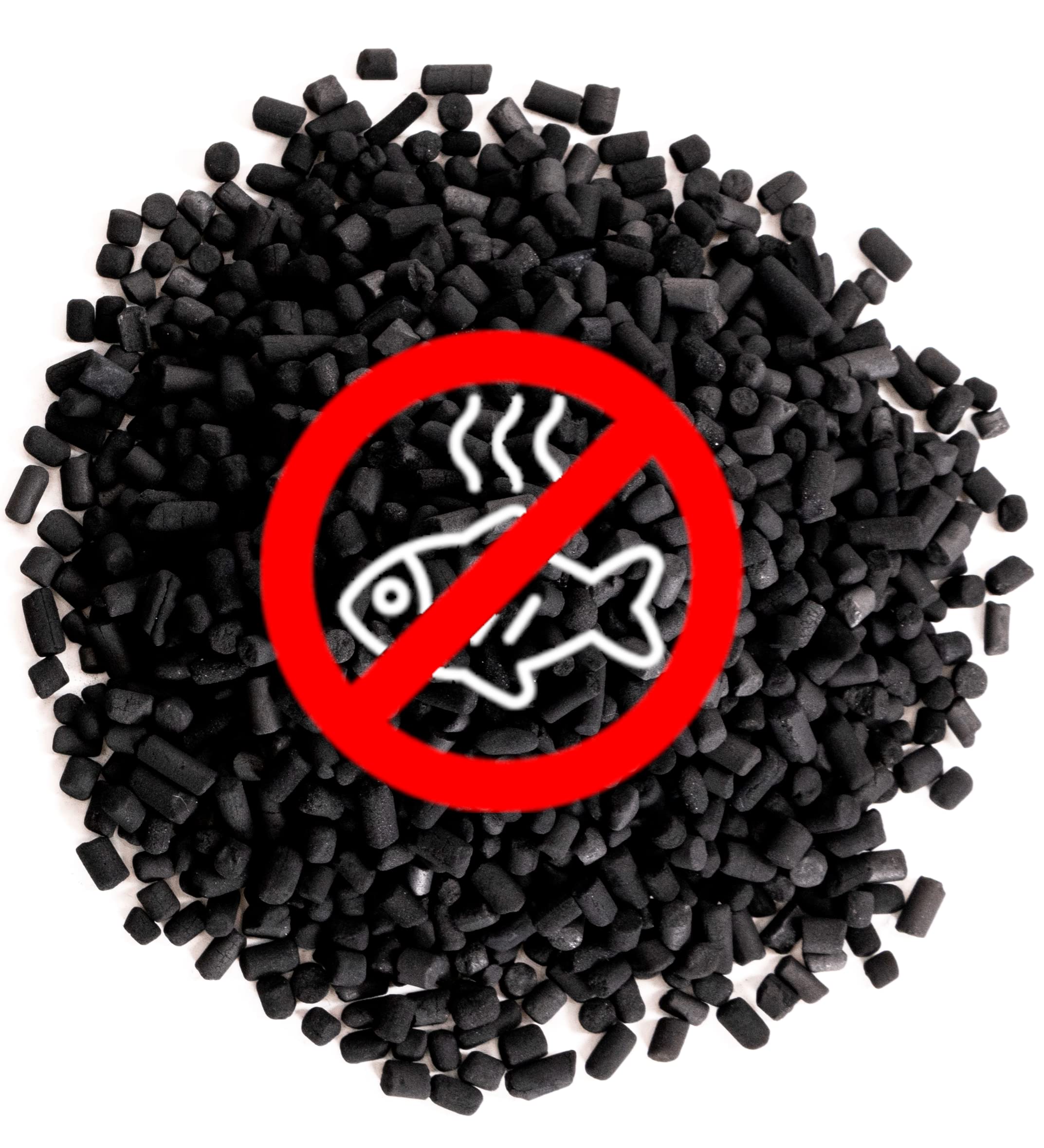 Recambio de carbón activo de 4 kg – apto para campanas extractoras Berbel – con revestimiento antipeces – Pellets de carbón activo – Fabricado en Alemania