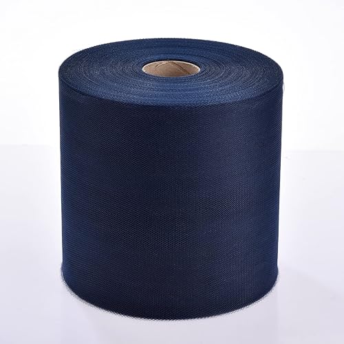 Miniatura 3 de Rollo de tela de tul, 6 pulgadas por 200 yardas (600 pies), carrete de tela de organza de tul para bricolaje, falda tutú, decoración de baby shower,