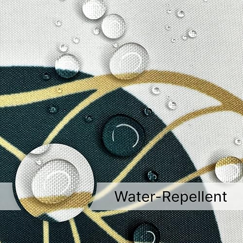 Miniatura 4 de Juego de cortina de ducha verde salvia, cortina de ducha tropical para baño, cortina de ducha de hojas, cortina de ducha de plantas, 72 pulgadas de