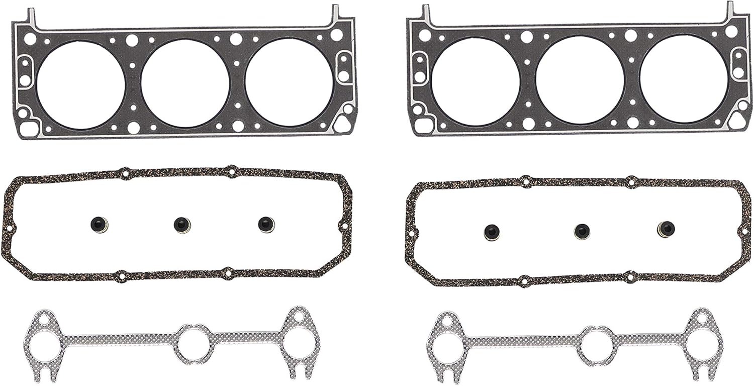 DNJ HGS3115 Graphite Cylinder Head Gasket Set for 1990-1995 Chevrolet, Isuzu, Oldsmobile, Pontiac Camaro, Firebird, Lumina APV 3.1L V6 12V OHV 189cid