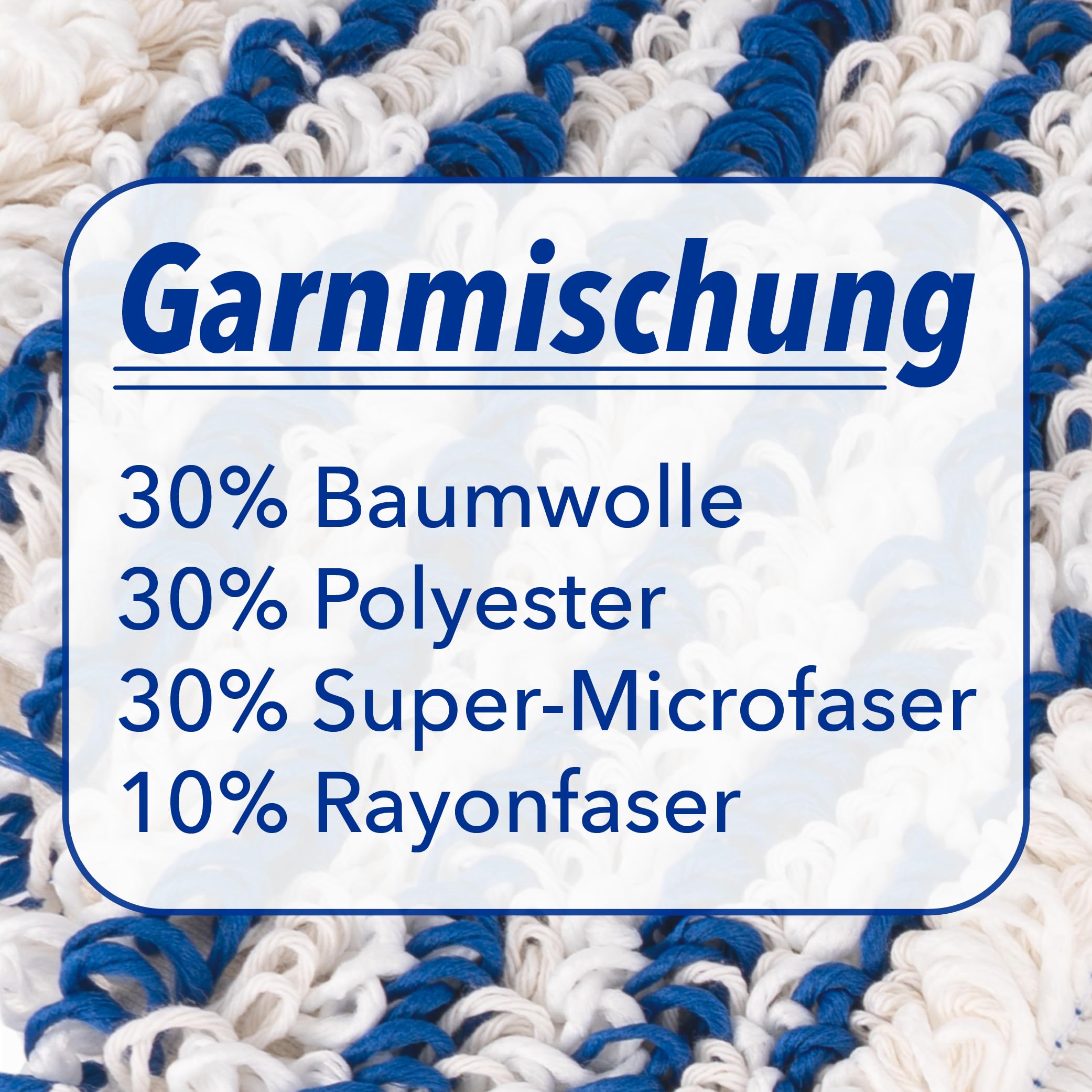 G.I.V. 5X Hospital Hygiene Mopp 40cm - Wischmopp Bezug für Klinik, Labor & Pflege, sehr saugstark - Ersatzbezug für Bodenwischer - für alle gängigen Klapphalter & für Trocken & Nassreinigung (5X)