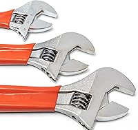 Vista 5 de Crescent Juego de llaves de agarre de cojín ajustables de 3 piezas de 6 pulgadas, 8 pulgadas y 10 pulgadas - AC26810CV