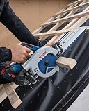 Bosch Professional Cross-Cutting Guiderail FSN 300 X (Compatible with GKS 18V-57-2 GX, Angle cuts -45°/ +60°, Length 300mm) - 2