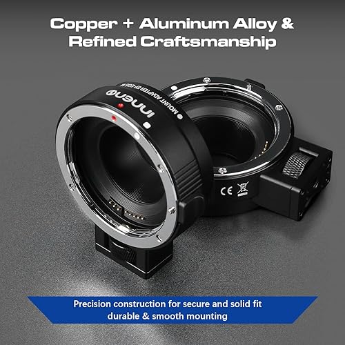 Miniatura 5 de Adaptador de lente EF-EOS M, anillo de control de convertidor de lentes de enfoque automático para lente Canon EFEF-S a EOS M (montura EF-M ) con