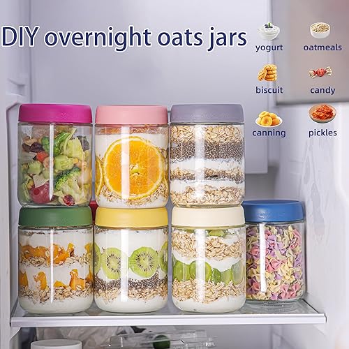 Miniatura 5 de Tarro de cristal portátil para aderezo de ensalada de 2 onzas, a granel, hermético, a prueba de fugas, con tapas, reutilizable, para lonchera,