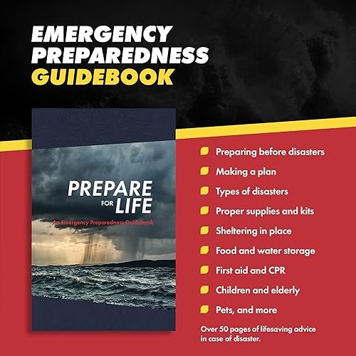 Miniatura 10 de Emergency Zone - Kit de supervivencia de emergencia de lujo para niños de 72 horas Keep-Me-Safe