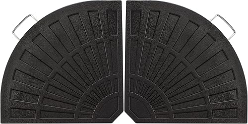 Miniatura 5 de Trademark Innovations Pesos base de resina para paraguas compensados, 26 libras cada uno (juego de 2), bronce