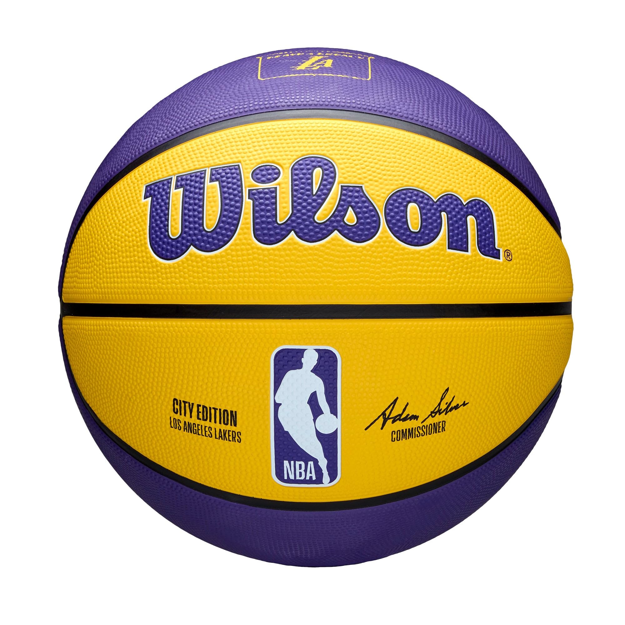 Wilson(ウイルソン) バスケットボール NBA TEAM シティエディション レイカーズ WZ4033914XB7 アウトドア用 サイズ:7号/ 直径約24.5cm レイカーズ