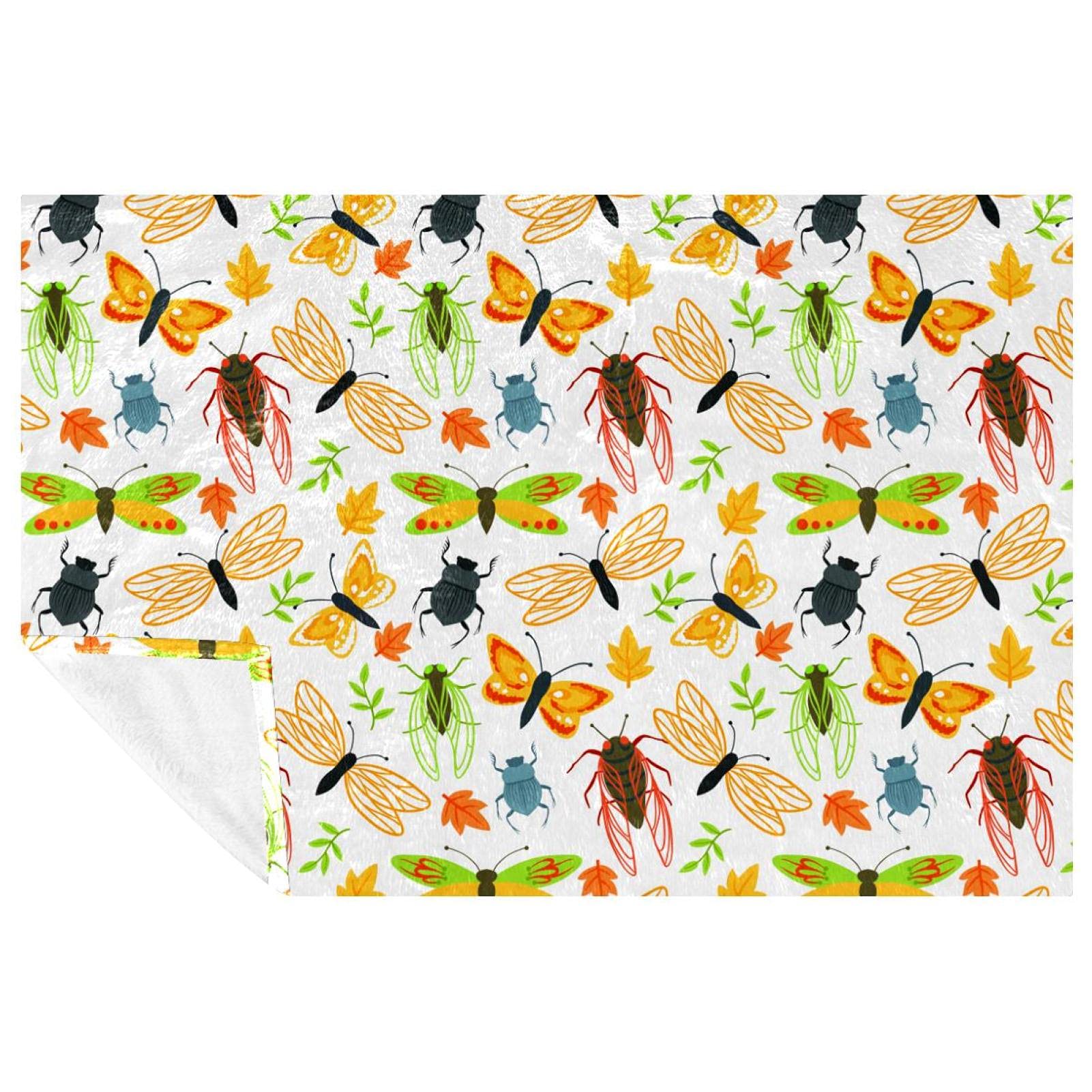 Couverture chaude imprimé nature pour camping et pique-nique