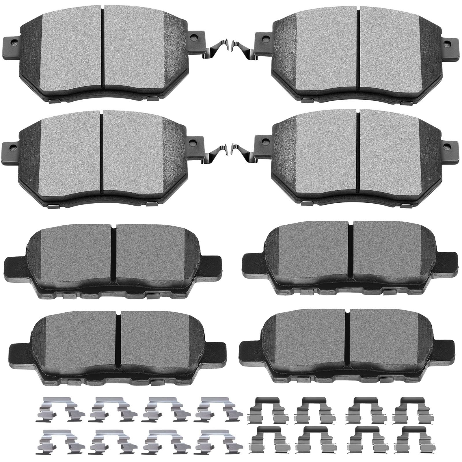 SCITOO Ceramic Brake Pads (8-Piece)