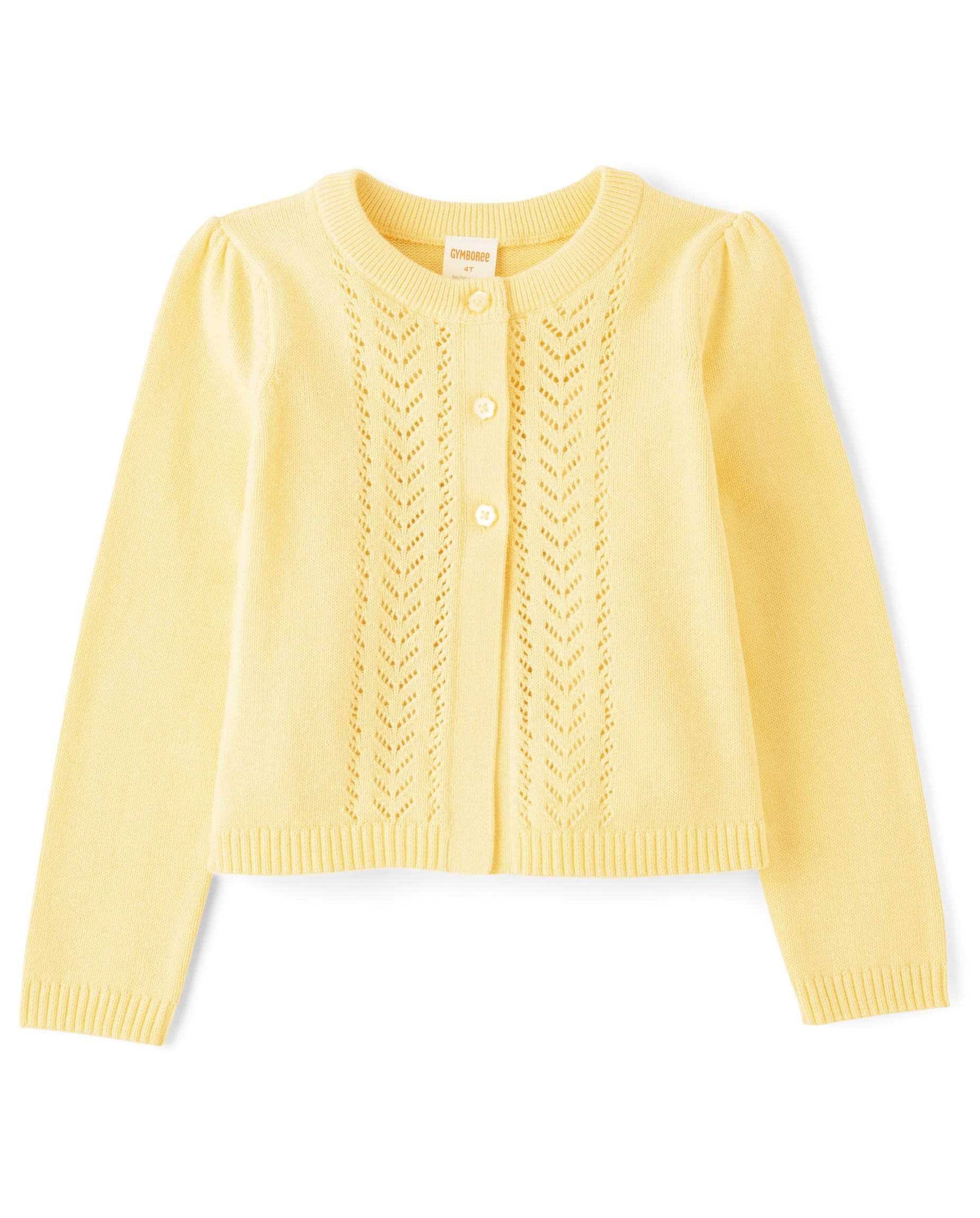 Gymboree Baby-Girls and Toddler Long Sleeve Button Front Cardigan