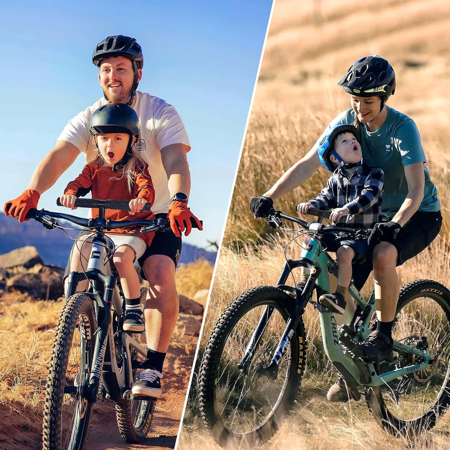 Seggiolino per Mountain Bike,seggiolino Bici Anteriore,La seggiolino MTB Anteriore è Compatibile con Le MTB