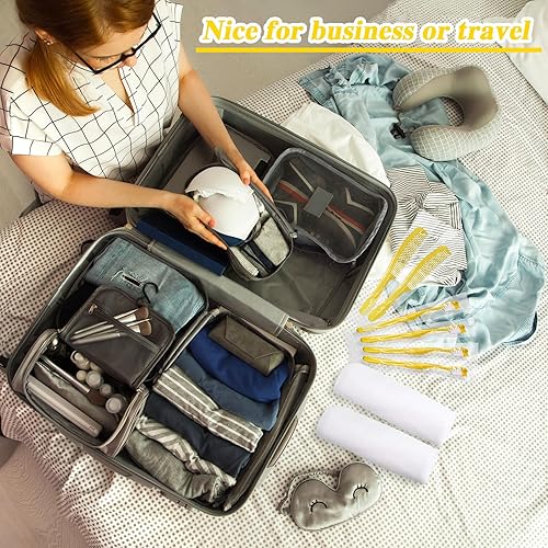 Miniatura 4 de Tioncy Juego de 50 cepillos de dientes desechables con paños y peine para personas sin hogar, cepillos de dientes manuales envueltos