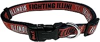 Vista 46 de Collar para mascotas NCAA - Resistente, fuerte, duradero y ajustable, collar de perro NCAA -, Alabama Crimson Tide, S, Team