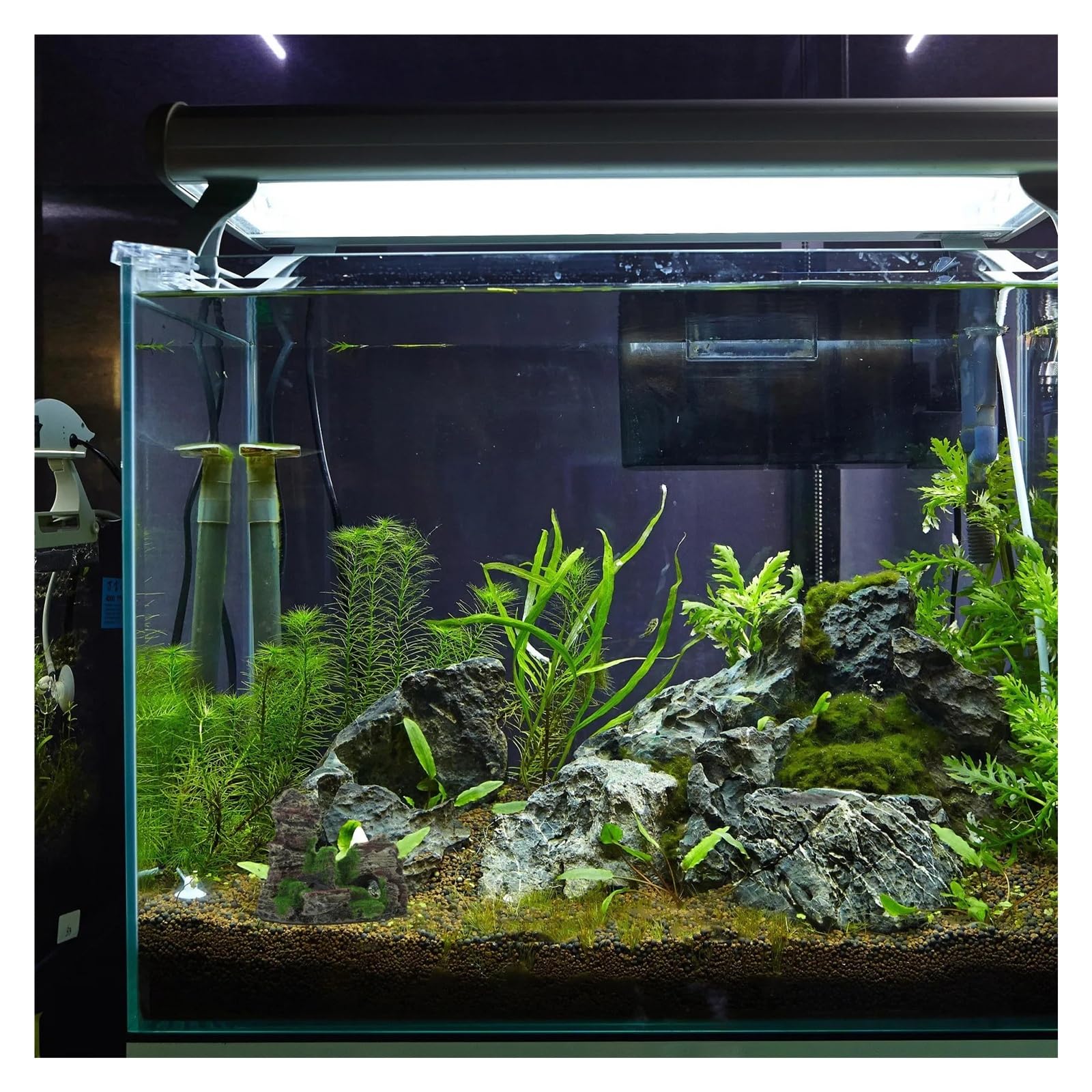 6 Stück Aquarium-Harz, Steingarten, künstliche Berglandschaft, Dekoration Für Dekor