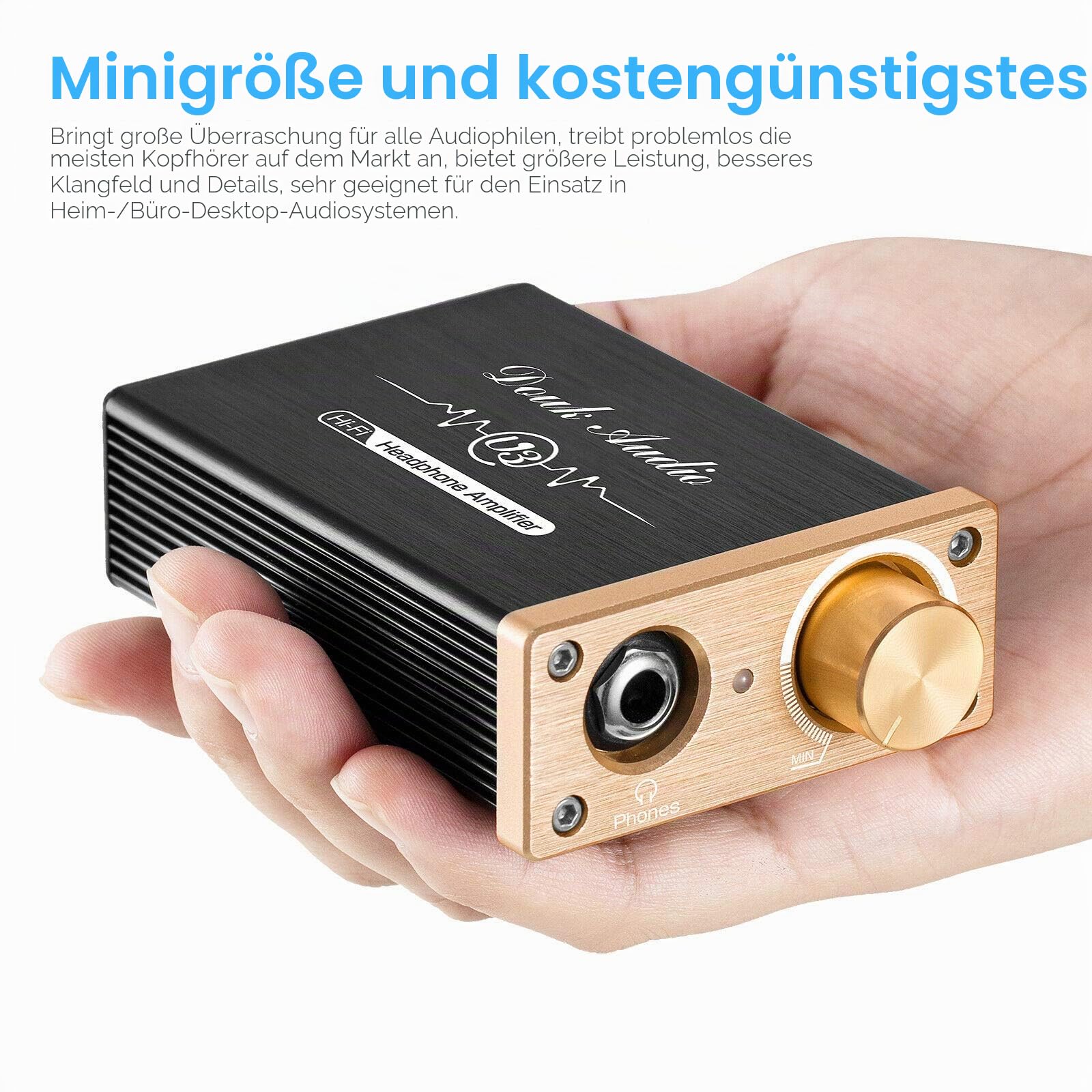 Douk Audio U3 Mini Class A Kopfhörerverstärker Stereo Headphone Amplifier (U3)