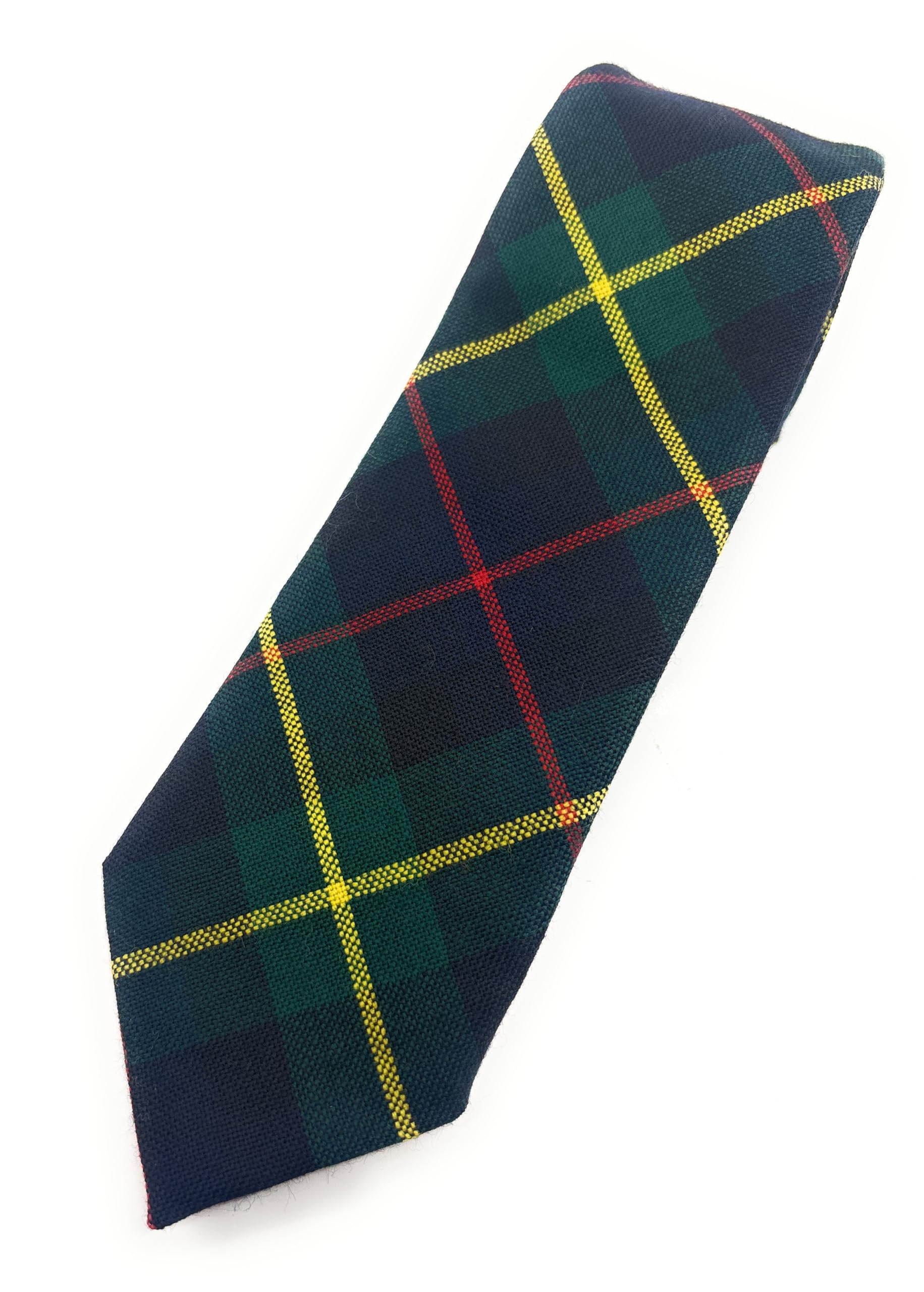 Scottish Essence Farquharson Pure Wool Scottish Tartan Necktie Available In Various Tartans - Made In Scotland (Farquharson)