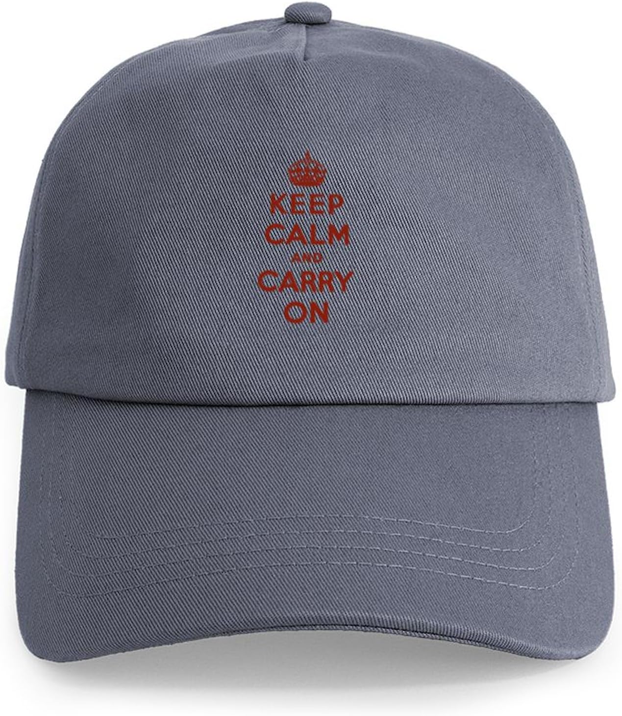 Keep Calm and Carry On Cap Adjustable Baseball Cap