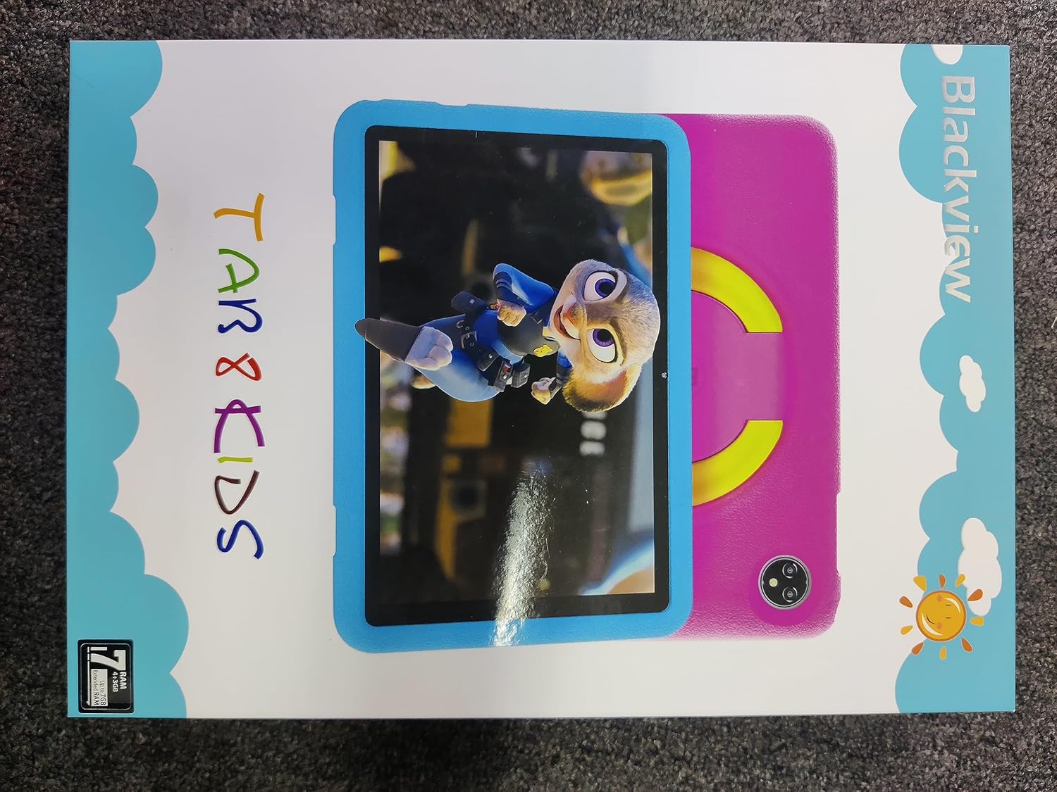 Blackview Tablet Per Bambini 10 Pollici WIFI 6, Tab 8 Kids Android 12 Tablet 7GB+128GB/TF 1TB, 13+8MP, 6580mAh, Tablet Bambino Educativi, Controllo Genitori/IKids/Custodia EVA/2Anni Garanzia-Blu Blackview Tablet Per Bambini 10 Pollici WIFI 6, Tab 8 Kids Android 12 Tablet 7GB+128GB/TF 1TB, 13+8MP, 6580mAh, Tablet Bambino Educativi, Controllo Genitori/IKids/Custodia EVA/2Anni Garanzia-Blu