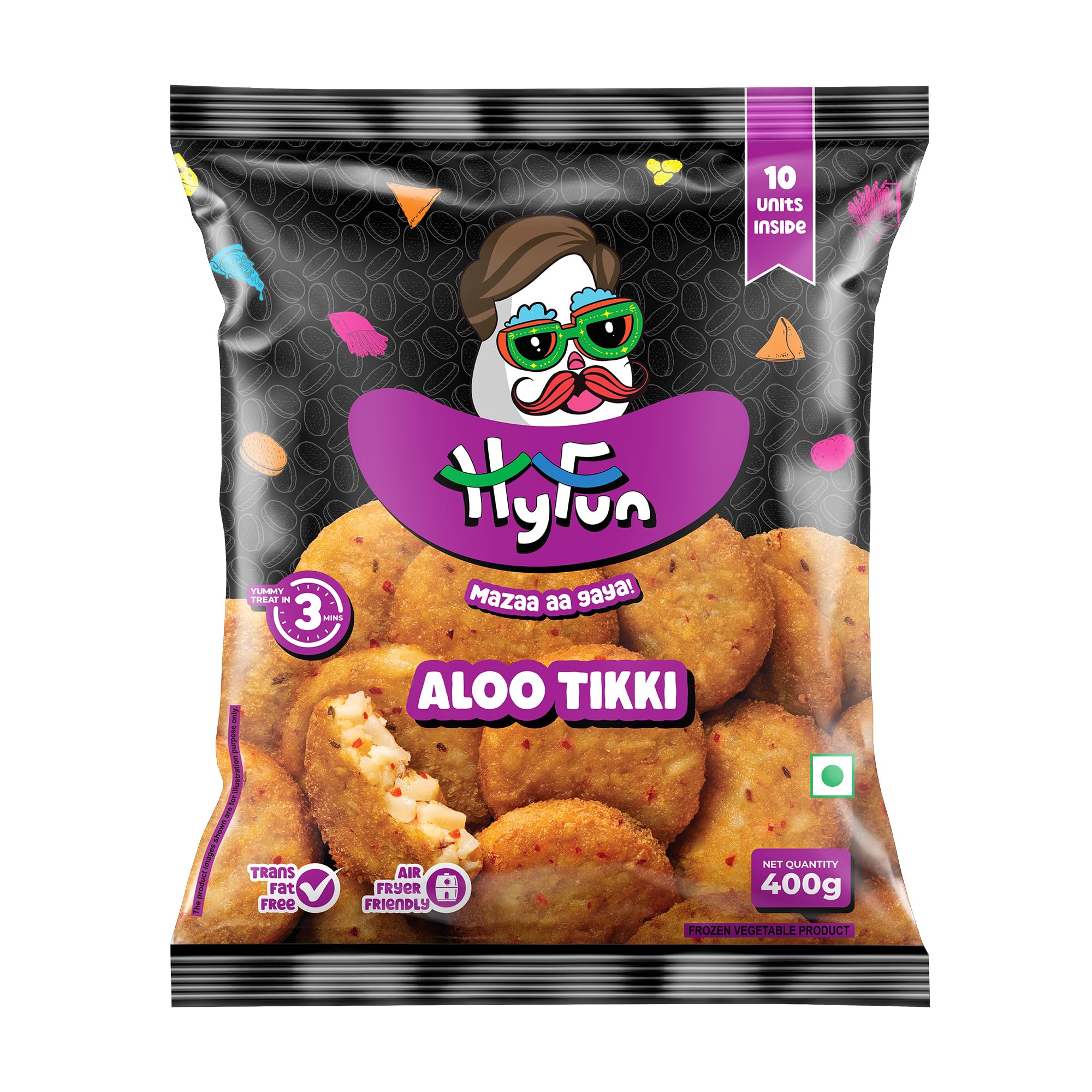 Hyfun Aloo Tikki, 400gm