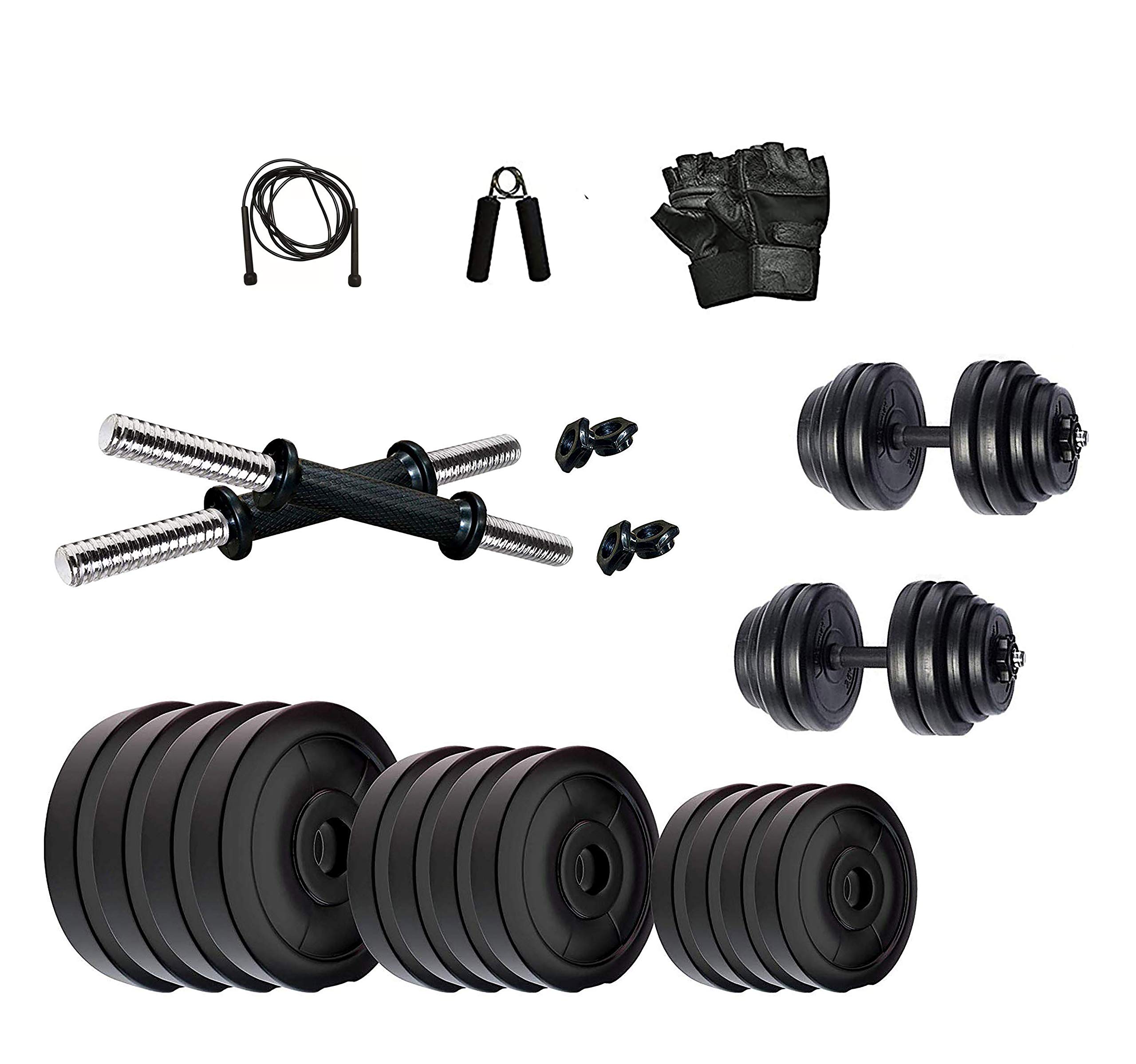OCEL Home Gym & Fitness Kit 8KG Dumbbells Rod (B08RX9QN9Y) Amazon Price History, Amazon Price Tracker