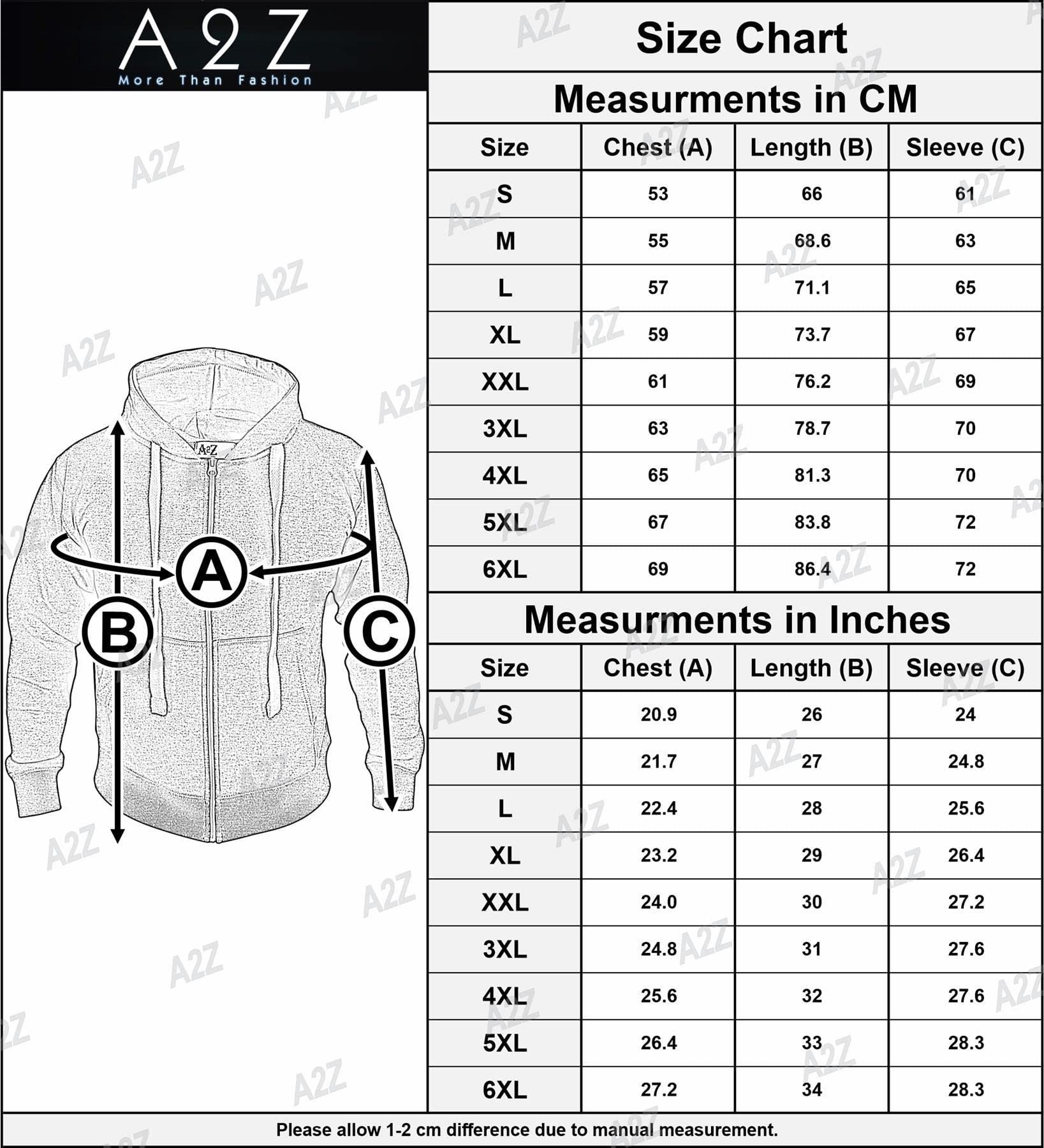 A2Z Męskie runo Zwykły błyskawiczne Bluza Zakapturzony bezpieczeństwo - Zipper Red XL
